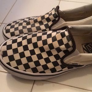 Checkered vans
